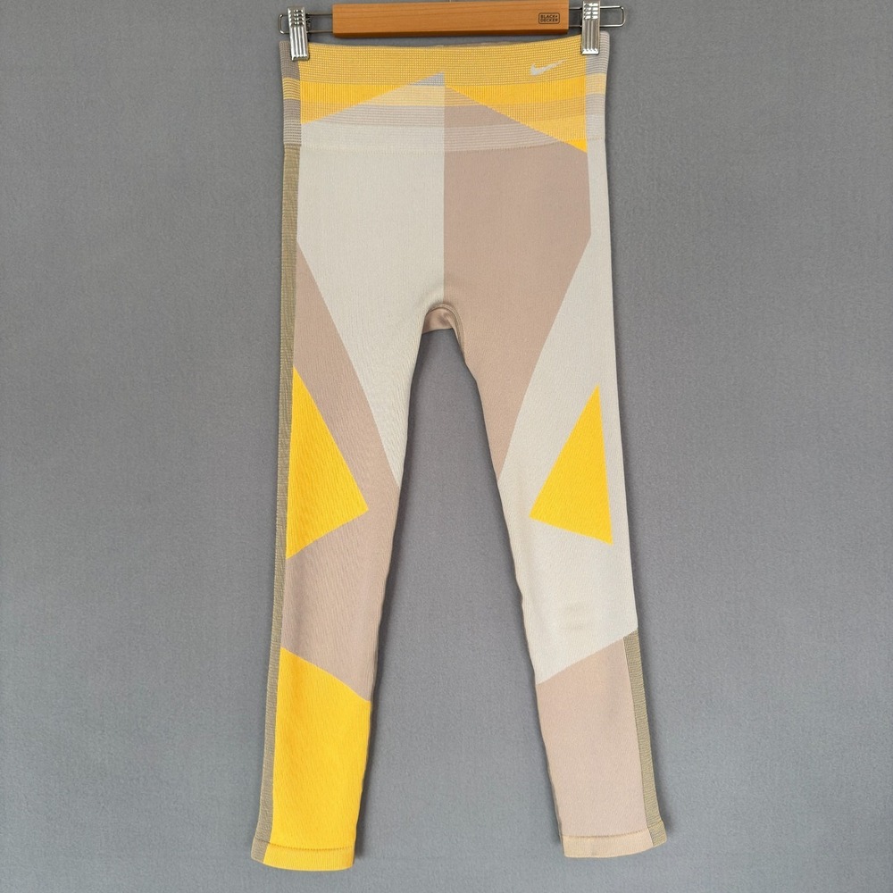 Nike Dri Fit Size M Sculpt Lux Icon Clash Seamless 7/8 Training Leggings